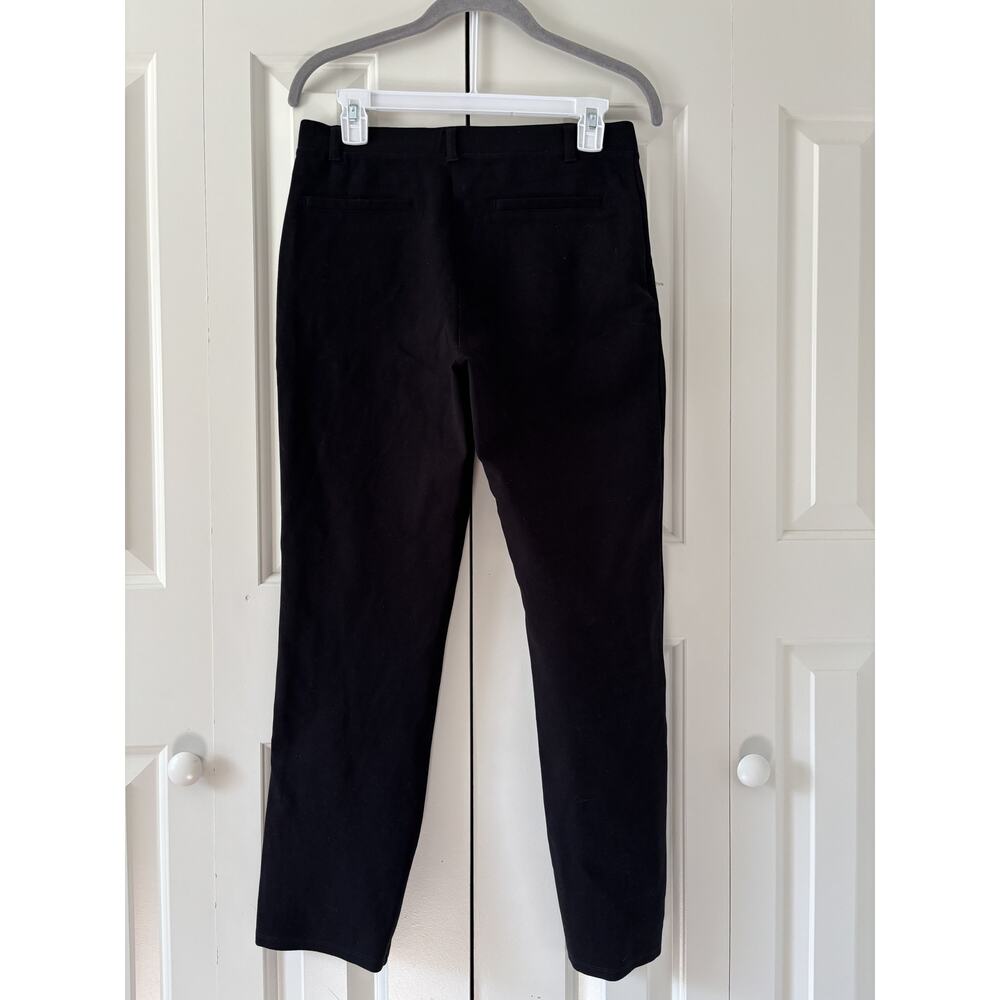 Quince Black Mid-Rise Pants Medium Women - Picture 7 of 8